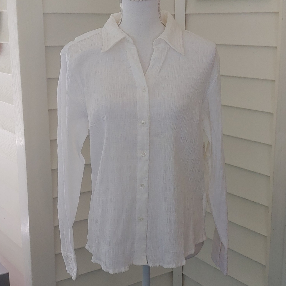 NWT St. John's Bay Top L